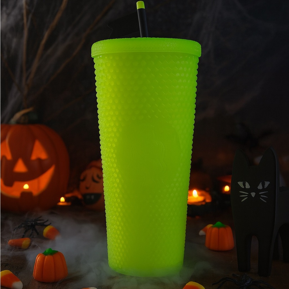 Limited Edition Starbucks Halloween Glow In The Dark Tumbler